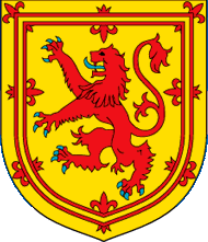 The Royal Arms of Scotland.