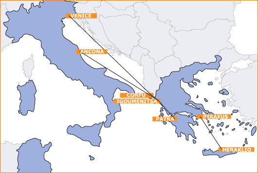 minoan Ferry Routes