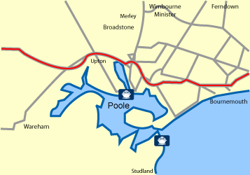 Poole Ferry port Terminal Maps