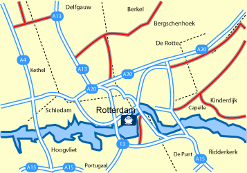 Rotterdam Ferry Port Terminal Map