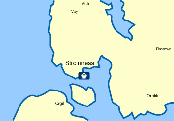Stromness Ferry Port Terminal Map